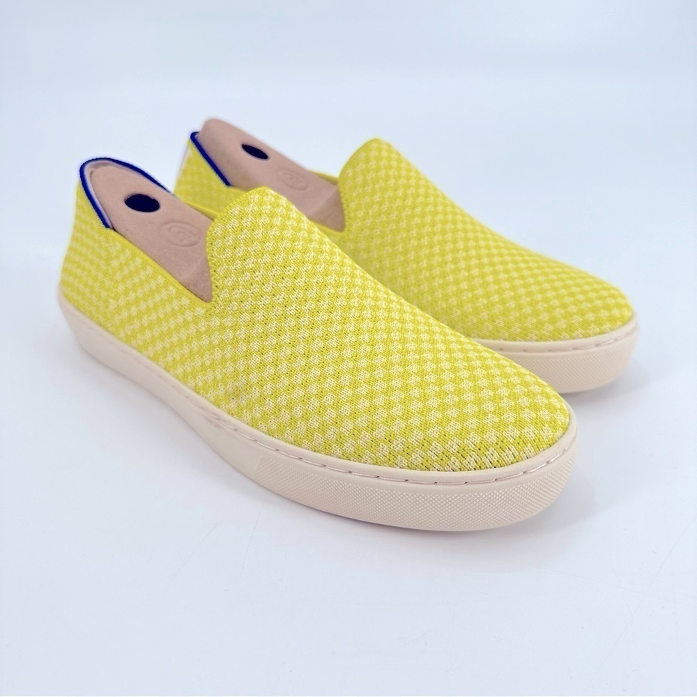 Rothy’s Electric Lemon Sneakers Size 8.5